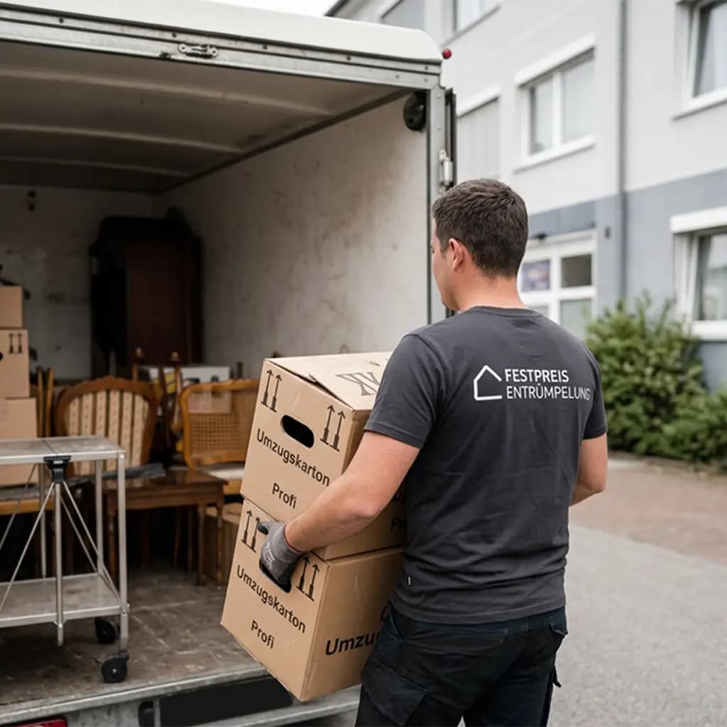Günstige Wohnungsauflösung mit Wertanrechnung in Dresden — Festpreis Entrümpelung