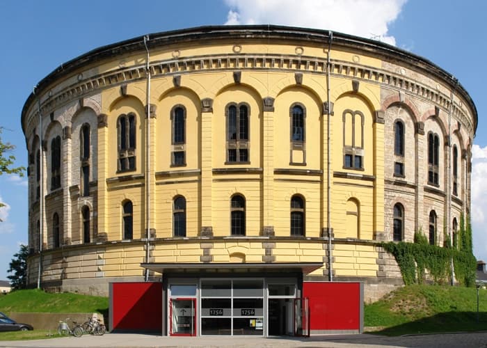 Blickrichtung Tolkewitz nahe dem Panometer in Dresden